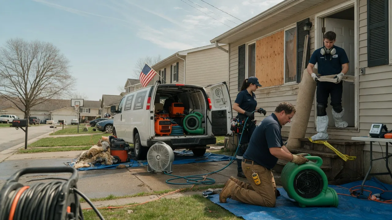 Water Damage Restoration in Houston, AR near me